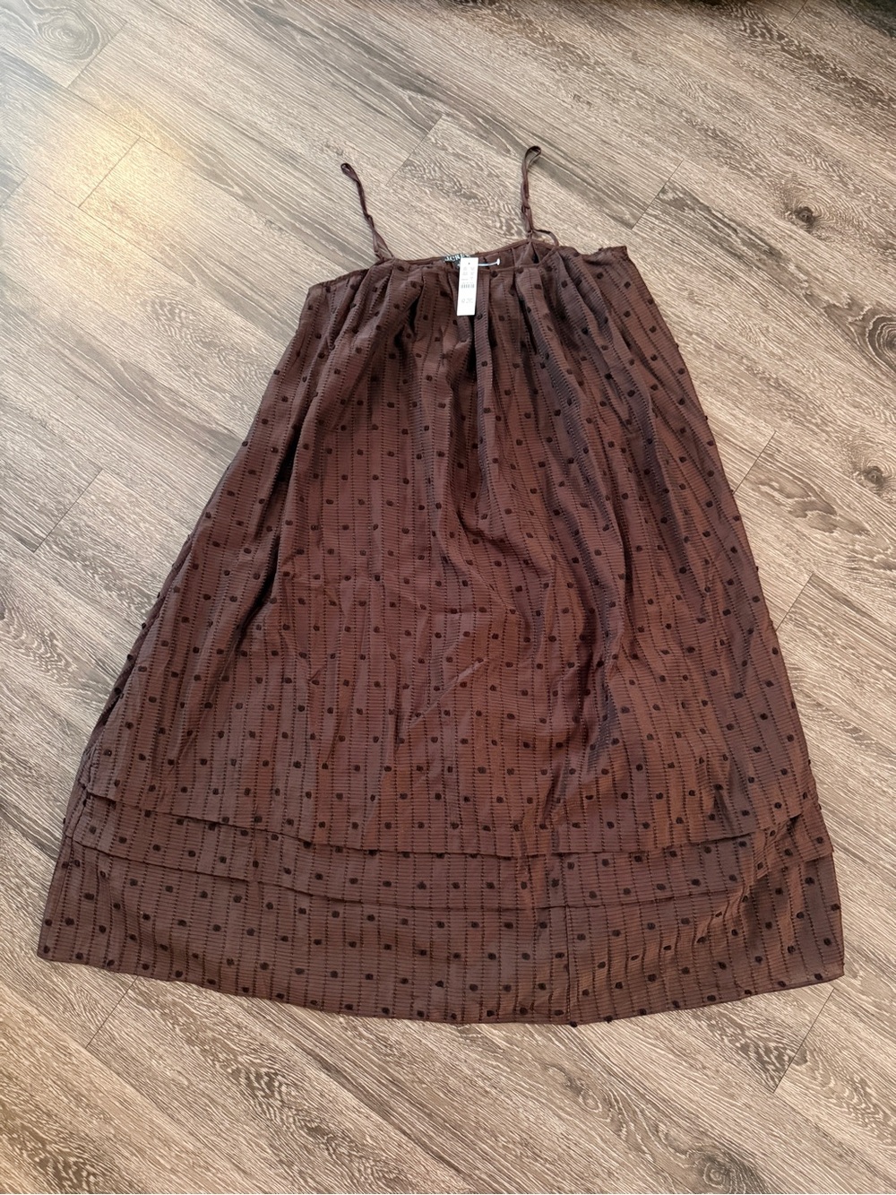 J.Crew Shift Midi Dress in Textured Dot New